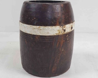 Wooden Vase, Vintage African Pitcher, Wooden Vase, Vintage Vase, Vintage Wooden African Vase, Wooden Deco, Vintage Deco, One-of-a-Kind