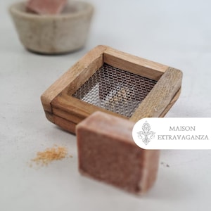 Moroccan Amber Block Grater, Moroccan Amber Cube Grater, Morrocan Scented Cube Grater, Scented Frangrance Cube Grater, Mini Grater