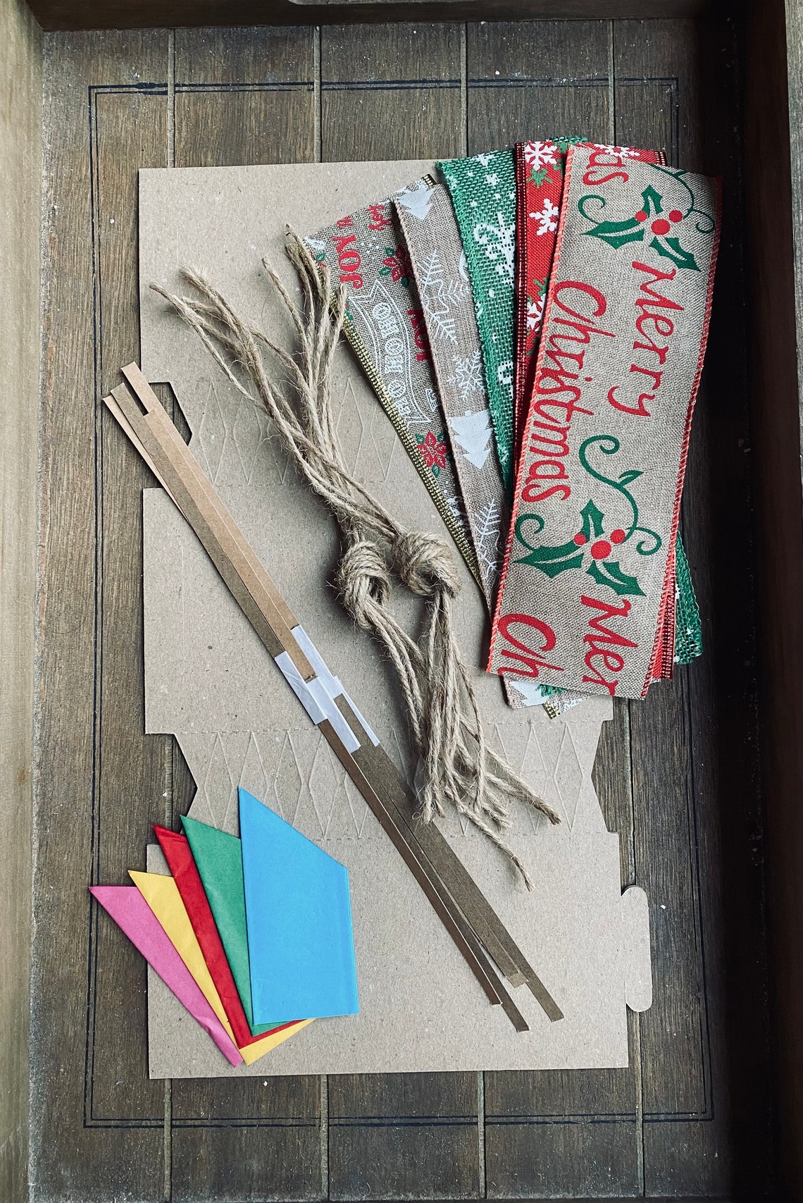 8 DIY Christmas Crackers Kit Including Decoration Make Etsy Canada