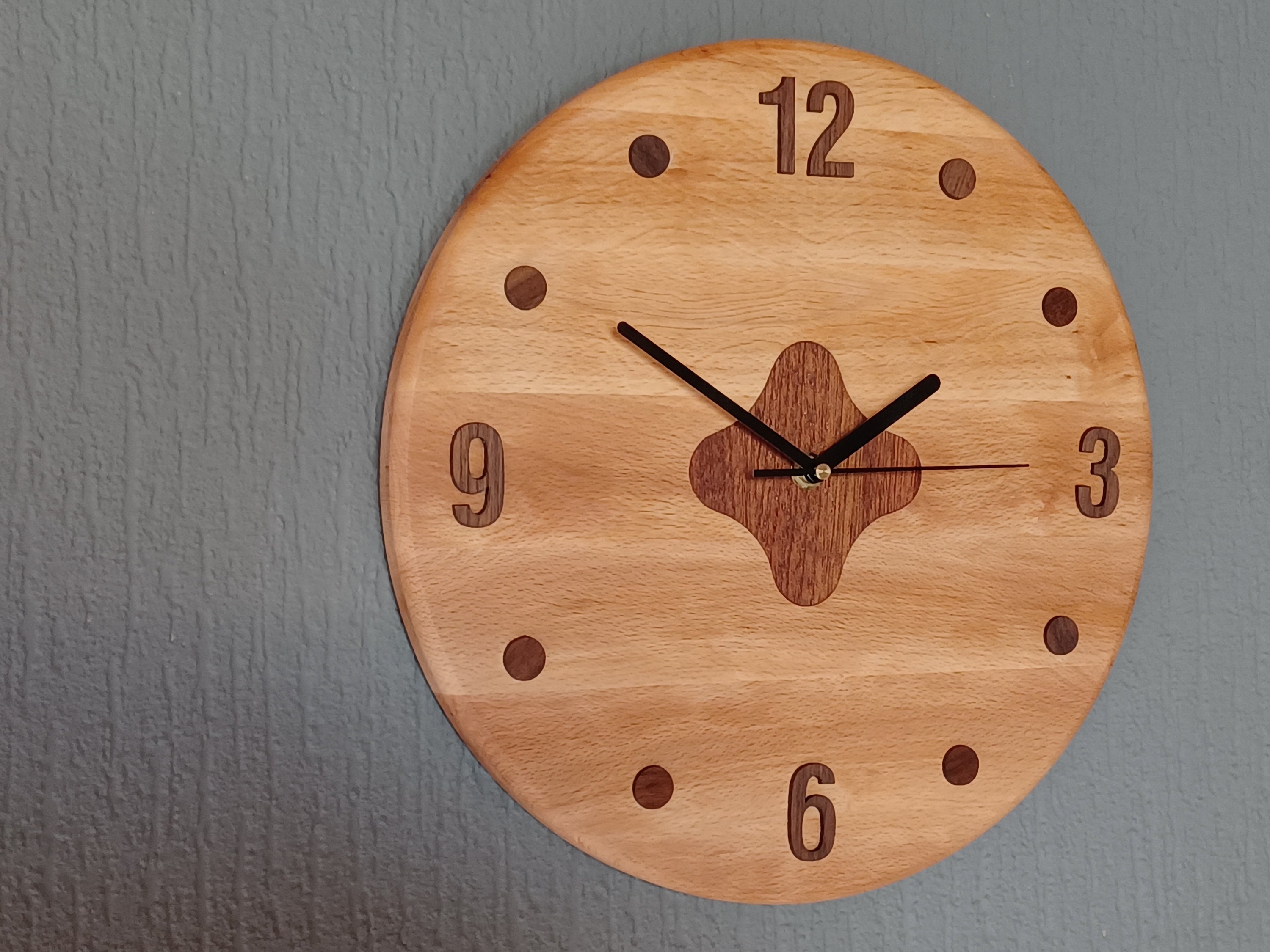 Horloge Murale En Bois