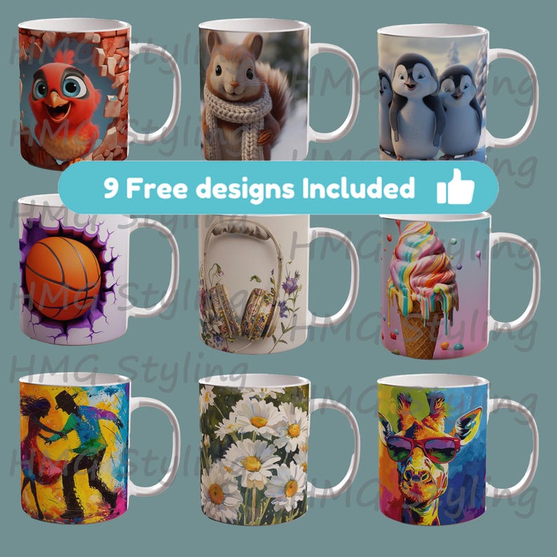3D Bookshelf Hole In Wall Mug Wrap 11oz 15oz Mug Template Mug Sublimation Book Lover Design Mug Wrap Template Instant Digital Download PNG