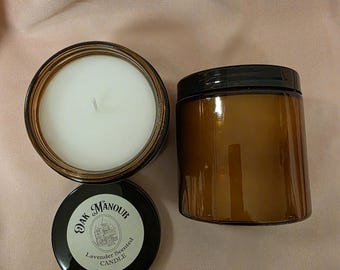 Cotton Wick Candles, Scented, Beeswax