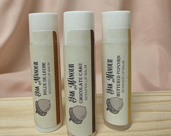 Beeswax & Cocoa Butter Lip Balm, Scented/Unscented (unflavored)