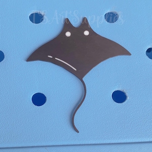 Charms de sac Bogg Chauve-Souris noir, breloques de sac Bogg animaux mignons, boutons de sac Bogg, breloques boutons de sac fourre-tout Bogg, charms de sac de plage, accessoires de sac Bogg