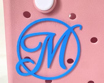 Lettres breloques personnalisées pour sacs Bogg, Lettres breloques personnalisées pour breloques de sac Bogg, Accessoires monogrammes de sac Bogg, Étiquette avec lettre pour sac Bogg, Décoration de sac