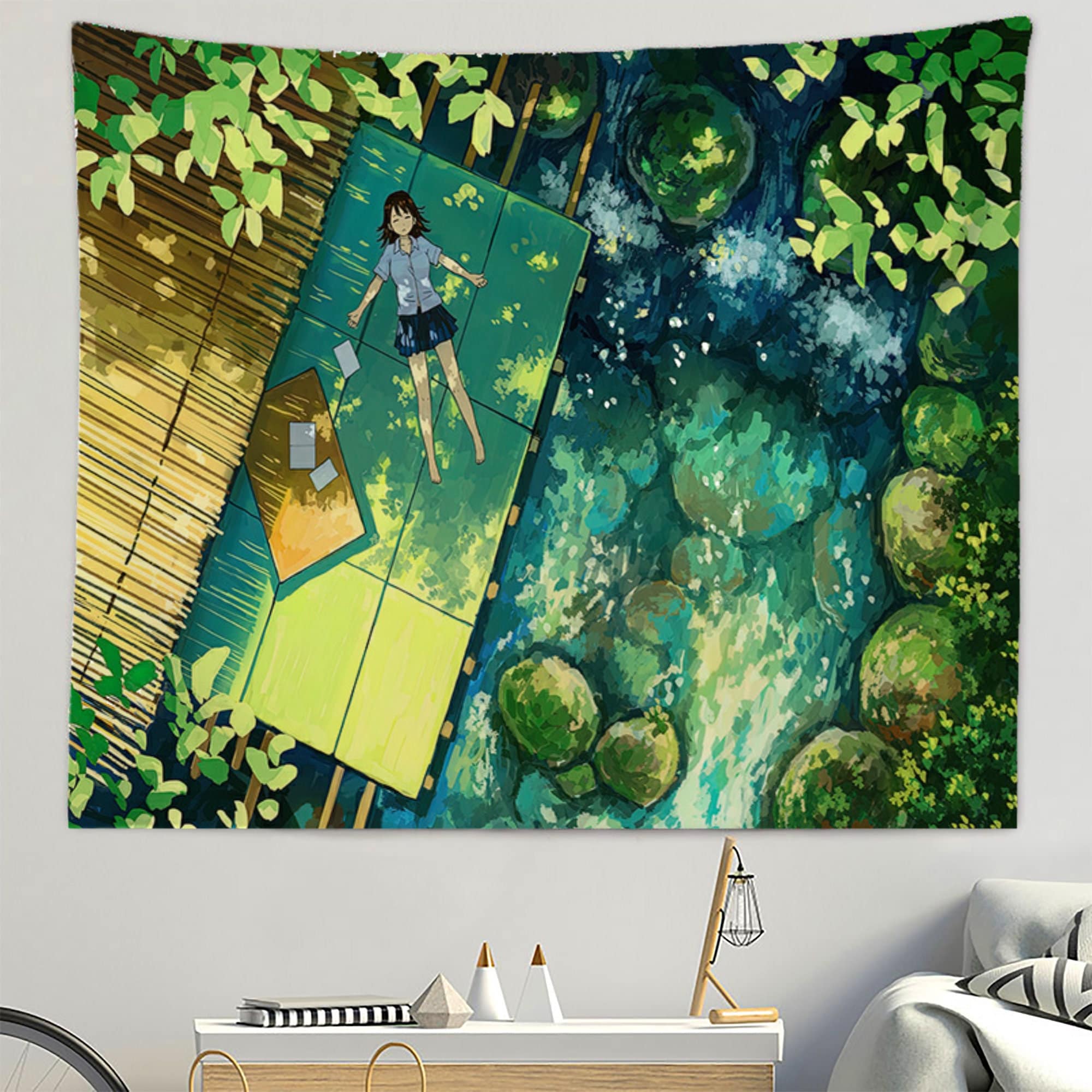 Anime Azumanga Daioh Wall Tapestry by Tomos Beaumont  Society6