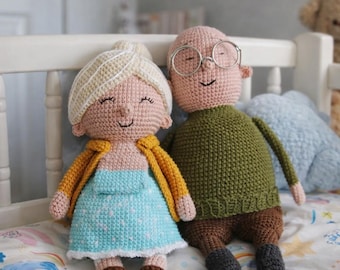Custom Crochet Doll from Photo • Personalized Amigurumi Couple • Handmade Memory Gift • Custom Plush Toy • Unique Family Keepsake