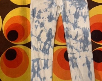 skinhead Bleached Levis jeans 505 32 Waist