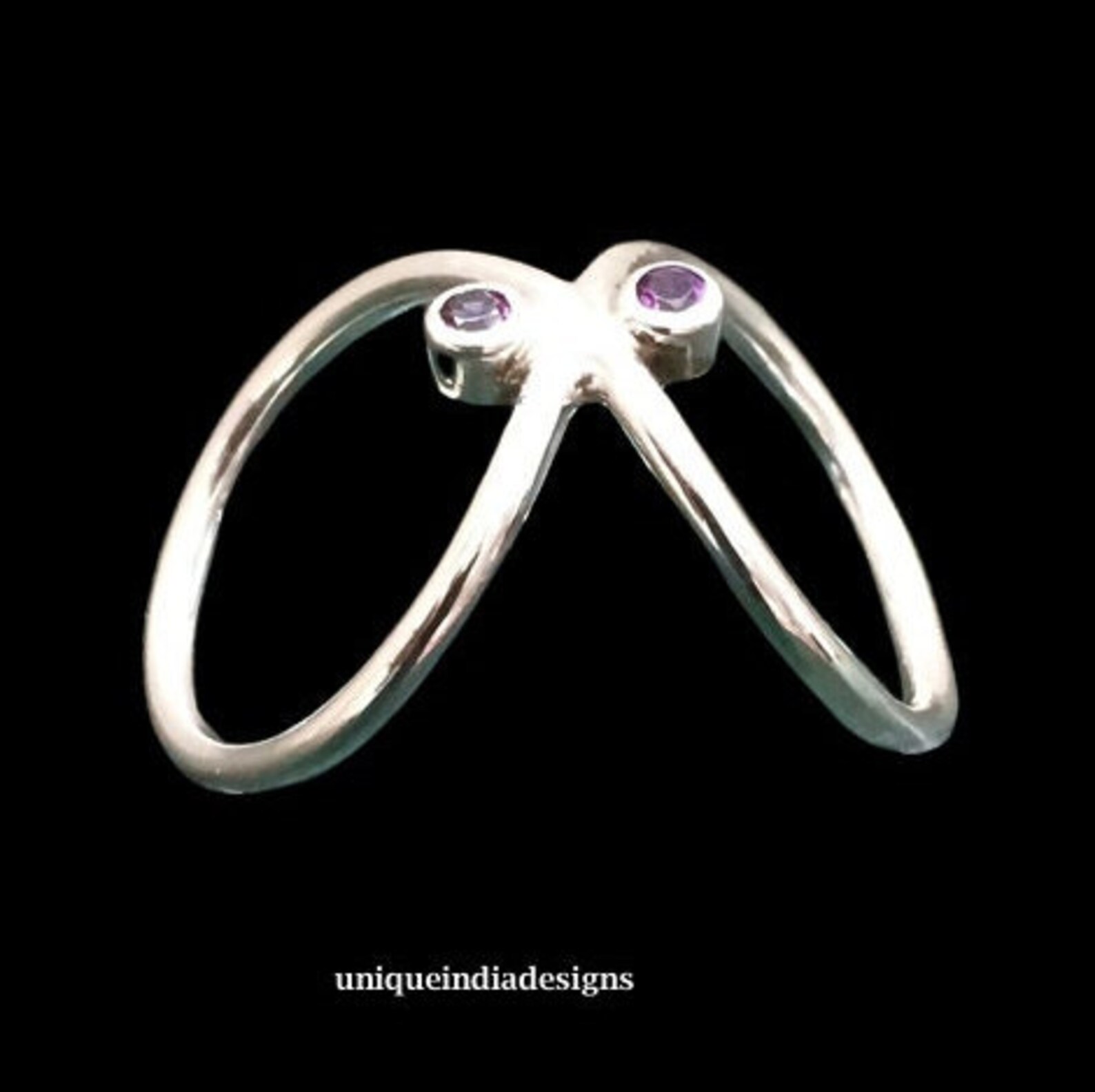 Arthritis Finger Splint Brass or Sterling Silver Hammered Etsy