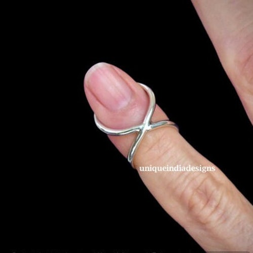 Arthritis Finger Splint Sterling Silver 925 or Brass Etsy