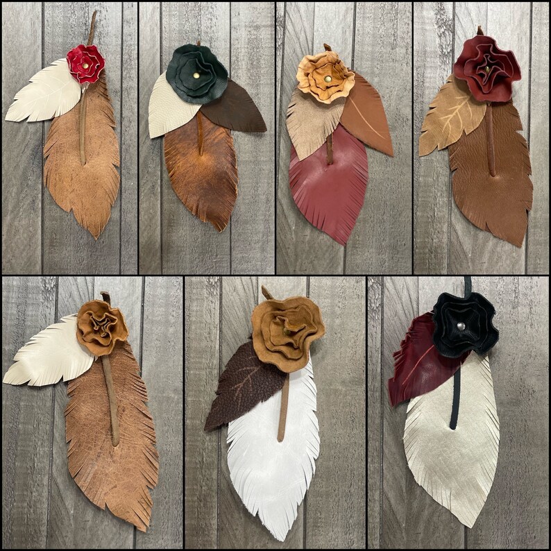 New! Ridge Feather Hat Band