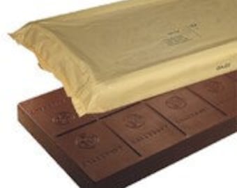 Callebaut Gianduja Hazelnut Dark Chocolate Blocks - Approximately 1 pound per Block - 2 Blocks