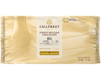 Callebaut White Baking Chocolate - 11 lb