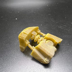 Lego Compatible Bionicle Armor Cover Part (Toa Okoto) (Gold Resin)