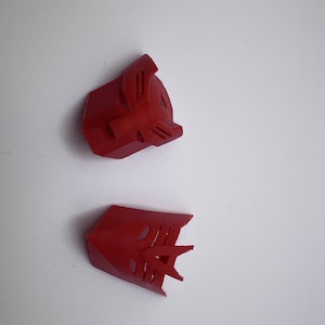 Lego Compatible Bionicle Transformers Customs Rothnak (Toa Kanohi) (Red)