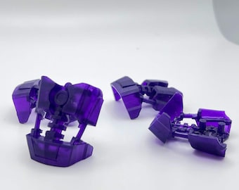 Lego Compatible Bionicle Armor Cover Part 1x (Toa Okoto) (Purple)