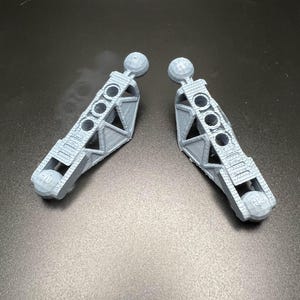 Lego Compatible Bionicle Rahkshi Legs 2X (SAND BLUE)