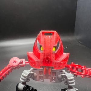 G1 Bionicle Kanohi Mask of Speed Kakama (Red)