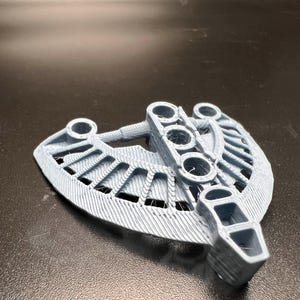 Lego Compatible Bionicle Hordika Chestplate (SAND BLUE)