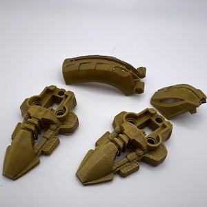 Lego Compatible Bionicle Gold Rahkshi Kit