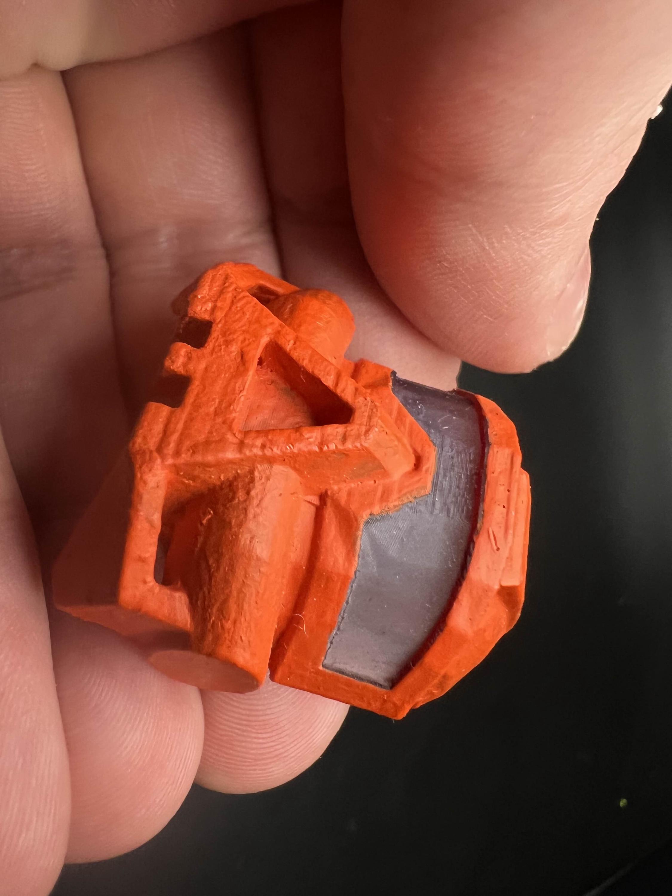 G1 バイオニクル カウカウの水の呼吸のマスク (オレンジ/トランス 
