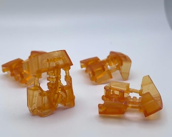 Lego Compatible Bionicle Armor Cover Part 1x (Toa Okoto) (Orange)