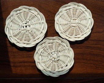 Handmade Rattan Coaster