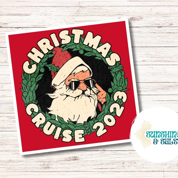 Christmas Cruise Magnet | Christmas Cruise Squad Magnet | Xmas Cruise | Cruise Keepsake 2023 | Holiday Cruise