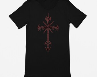 Gothic Cross Unisex Tee