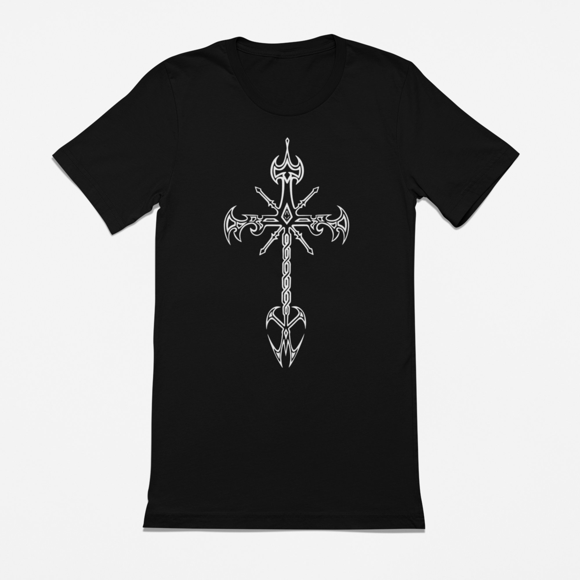 Gothic Cross Goth T-shirt - Etsy