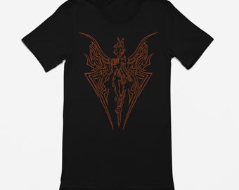 Dark Fairy Tattoo Style Tee