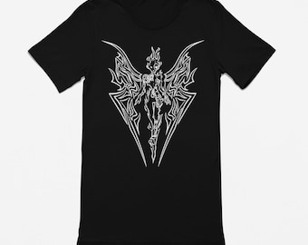 Dark Fairy Tattoo Style T-Shirt