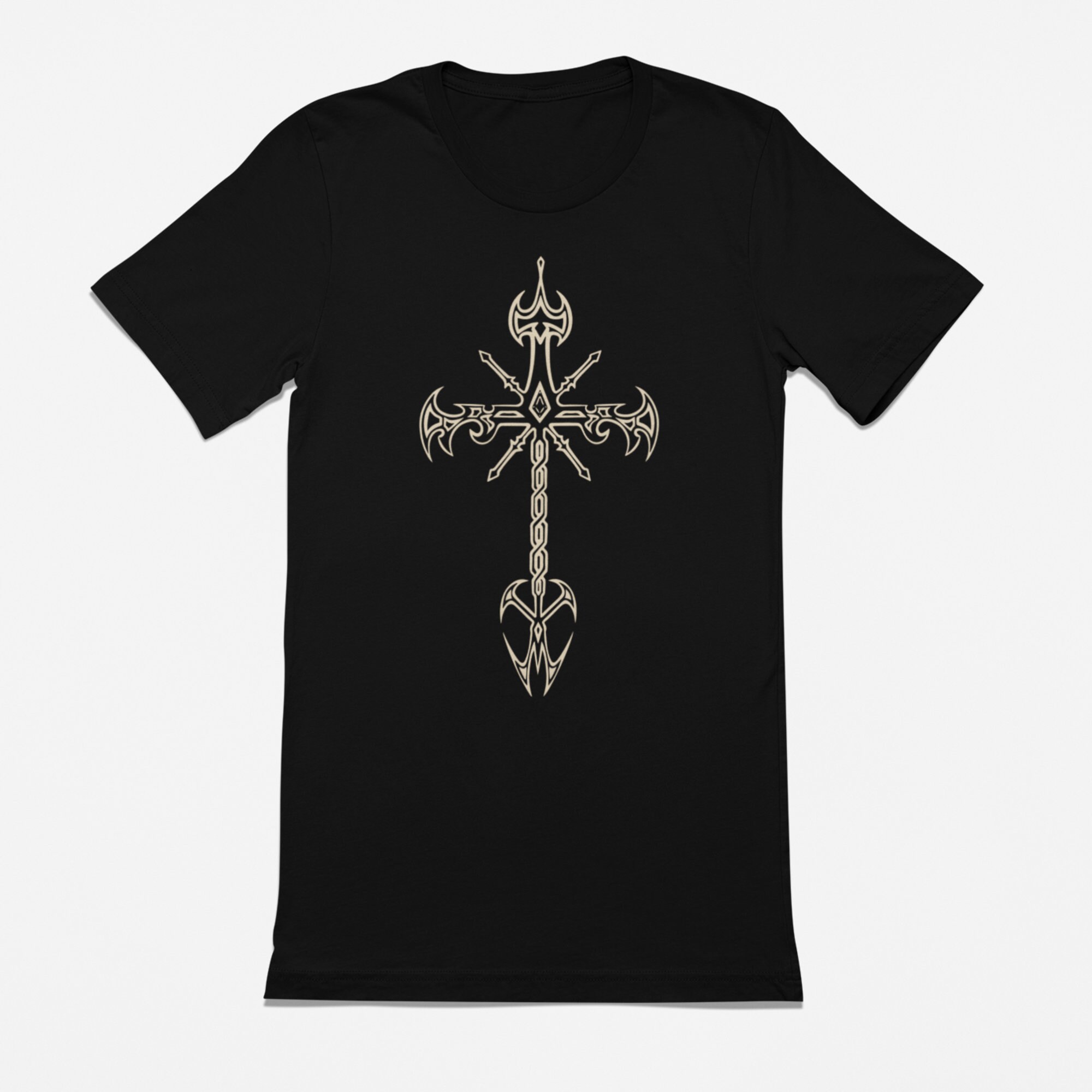 Gothic Cross Unisex T-shirt - Etsy