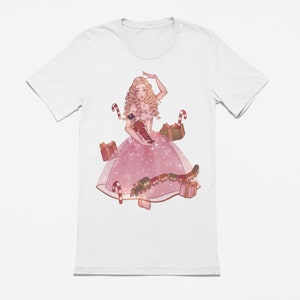 Christmas Fairy Tale Fee Nutcracker Ballerina T-Shirt