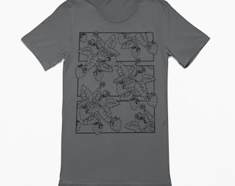 Strawberry Y2K Aesthetic Goth Grunge T-Shirt