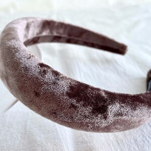 High quality Velvet Headband,Solid Color Simple Cute headbands for women,Women Fashion Hairband,Vintage Boho Headband,Padded Hairband
