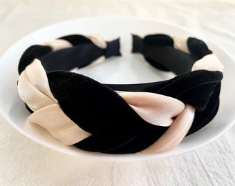 Fashion Twisted Hairband,velvet headband,party hair accessories, Vintage Hair Accessories,wide headband,hair accessories