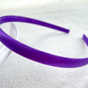 Satin Headband,Colorful Hair band, Thin Headbands,Party Headband,Unique Hairband,Exquisite hair band,daily headband