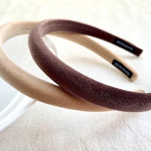 Fine velvet headband,Padded Headband,Party Headband,daily headband,hairband,gift for her
