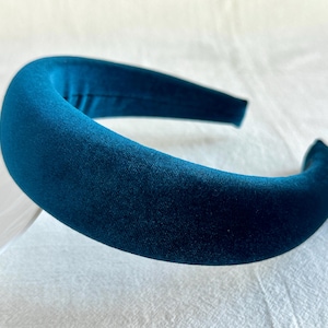 Exquisite Velvet Wide Headband,Women Vintage Hairband,Padded Headbands,Thick Hair Band,High Quality Velvet,Festival Gift,Hair Band