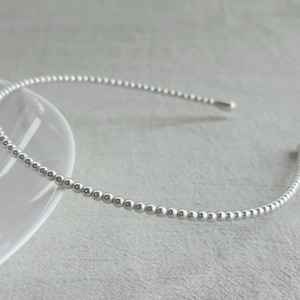 Ivory Pearl Headband,Beaded Headband,Thin Headband,Bridal Headband,Wedding Pearl Headband,Wedding Gifts