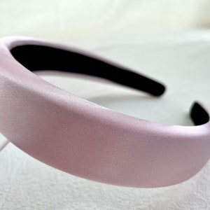 Glossy satin headband,Beautiful Headband for Women ,Elegant satin hair band,Temperament hair band,Satin headband,Padded Headbands
