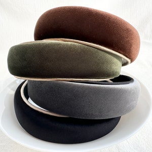 High Quality Velvet Headbands,Wide Headbands, Bohemian Headbands,Vintage Headbands,Padded Headbands,Girls Hair Accessories