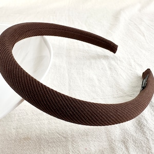 Simple thin diagonal hairband,brown hairband,fashion thin hairband,retro headband,hair accessories,birthday gift