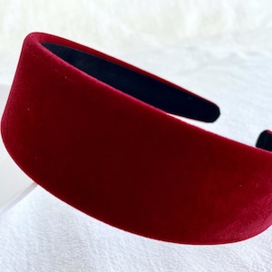 Elegant velvet Headband,Women Headbands,Velvet Wide Headband,Vintage hair band,Holiday Gift,Sponge Headband,Fashion Hair Accessories