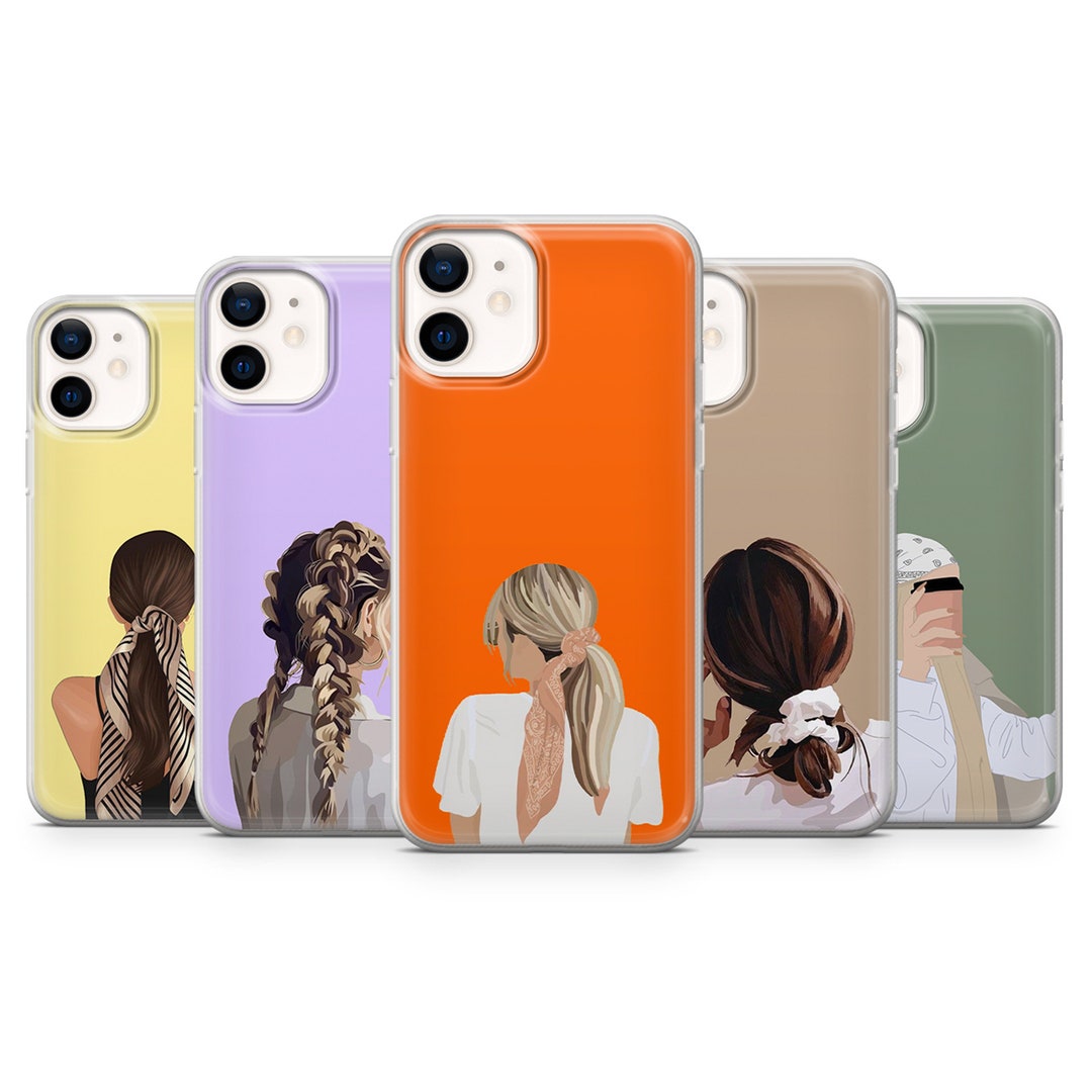 Girl Power Phone Case Cute Women Cover for for iPhone 14pro, 13, 12, 11