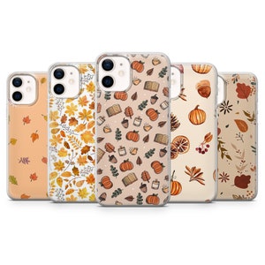 Fall Phone Case Autumn iPhone Cover for for iPhone 14, 13,12, 11,8, Xr, Galaxy S21Fe, S20, S22, Samsung A13, A33, A53, Pixel 6A, 5,3XL