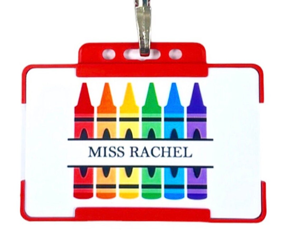 Teacher Personalised ID Card/children's Novelty ID Card Etsy