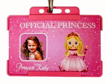 Prinses Rollenspel ID-kaart Kinderen gepersonaliseerde foto nieuw speelgoed