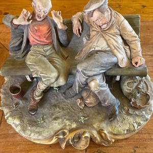 Capodimonte old man - Etsy 日本